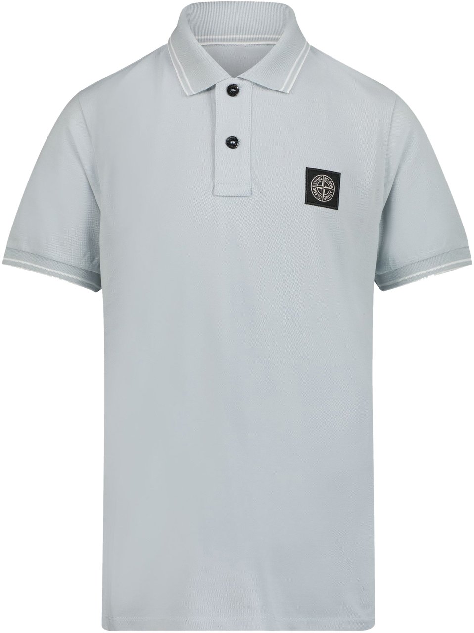 Stone Island Junior Stone Island Kinder Jongens Polo In Licht Blauw Blauw
