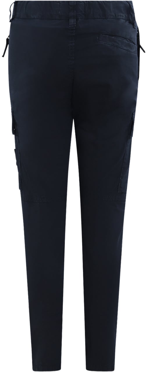 Stone Island Junior Kids Pants Blauw Blauw