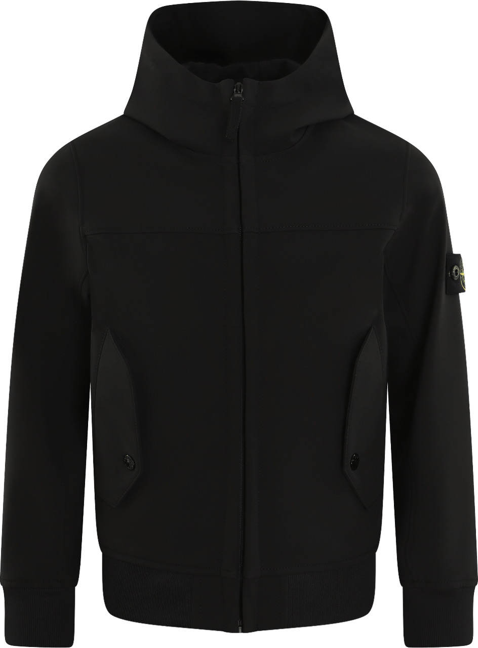 Stone Island Junior Kids Jacket Zwart Zwart