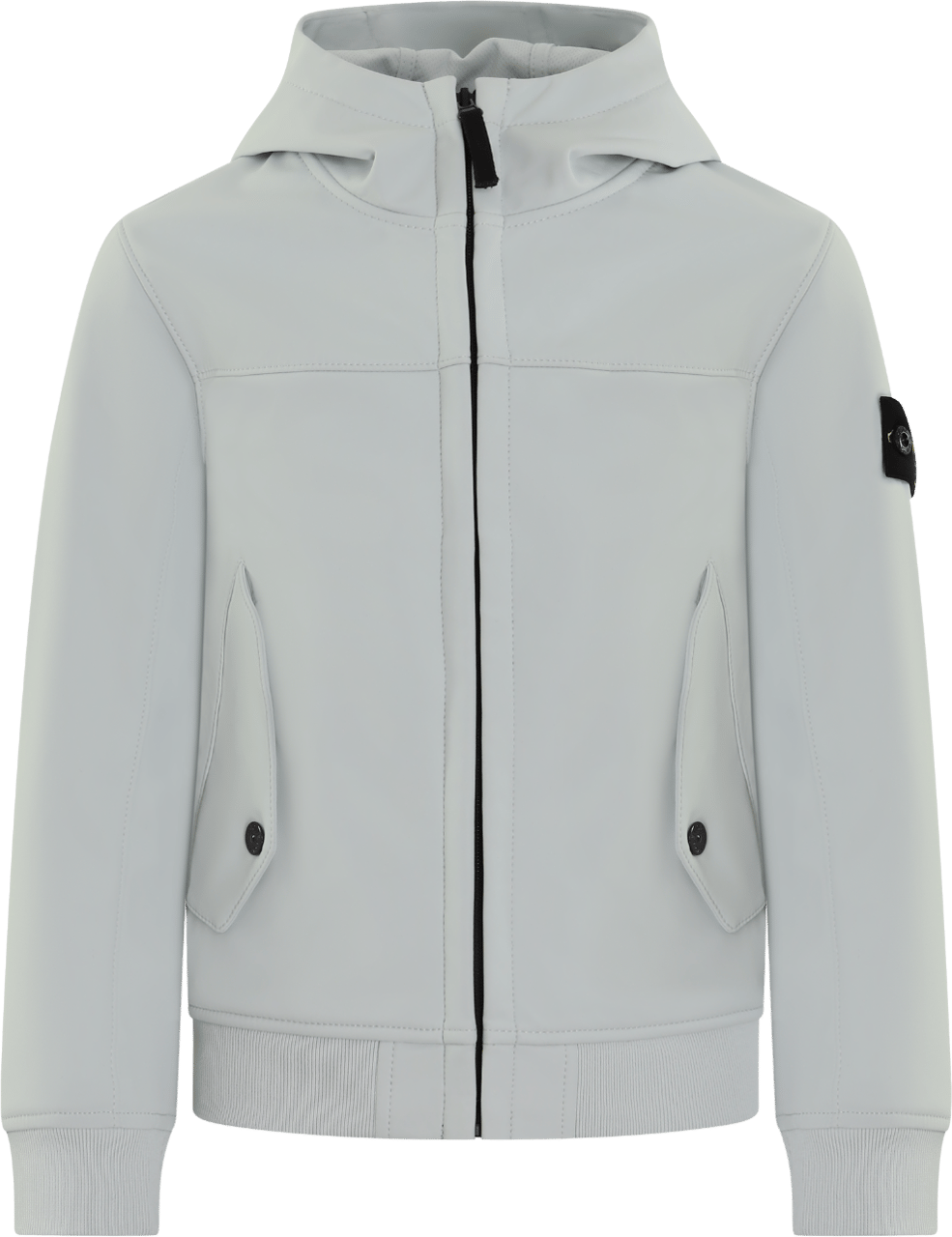 Stone Island Junior Kids Logopatch Jacket Blauw Blauw