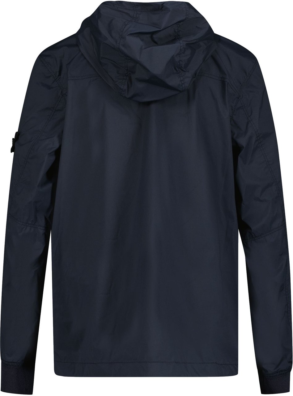 Stone Island Junior Stone Island Kinder Jongens Zomerjas In Navy Blauw