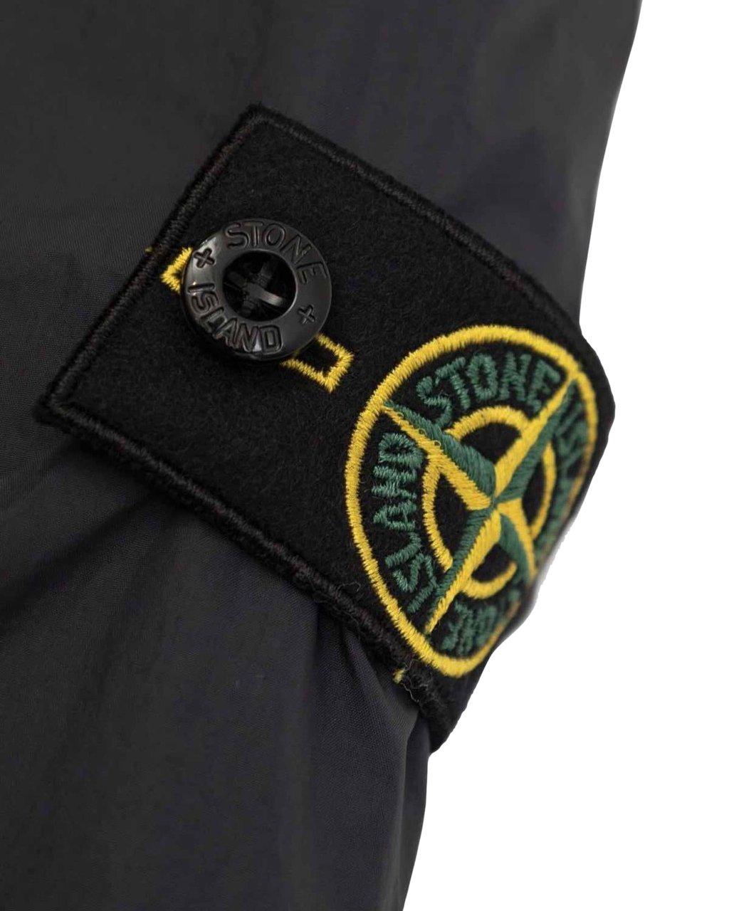 Stone Island Junior Kids Short Parka Blauw Blauw