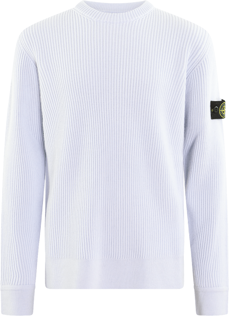 Stone Island Junior Kids Crew Neck Blauw