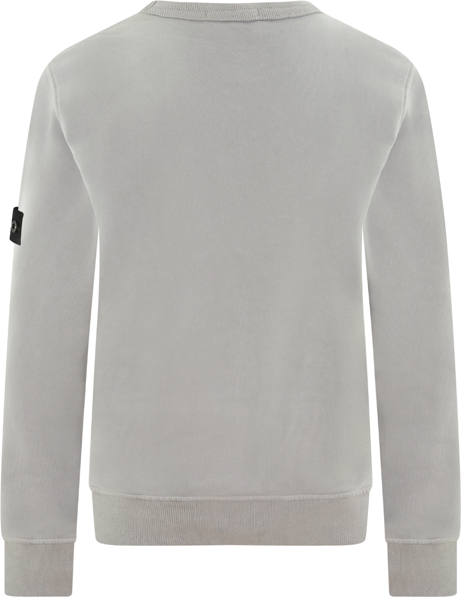 Stone Island Junior Kids Logopatch Sweater Grijs Grijs