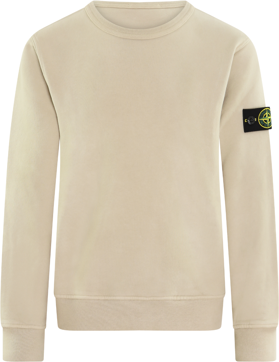 Stone Island Junior Kids Logopatch Sweater Beige Beige