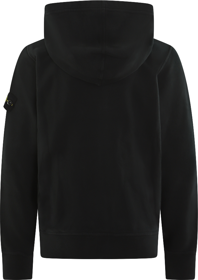 Stone Island Junior Kids Hoodie Sweater Zwart