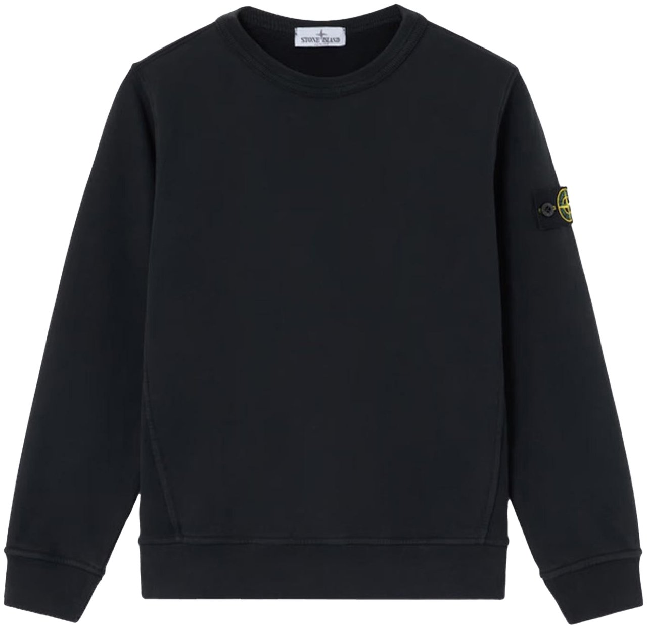 Stone Island Junior Kids Hoodie Sweater Zwart