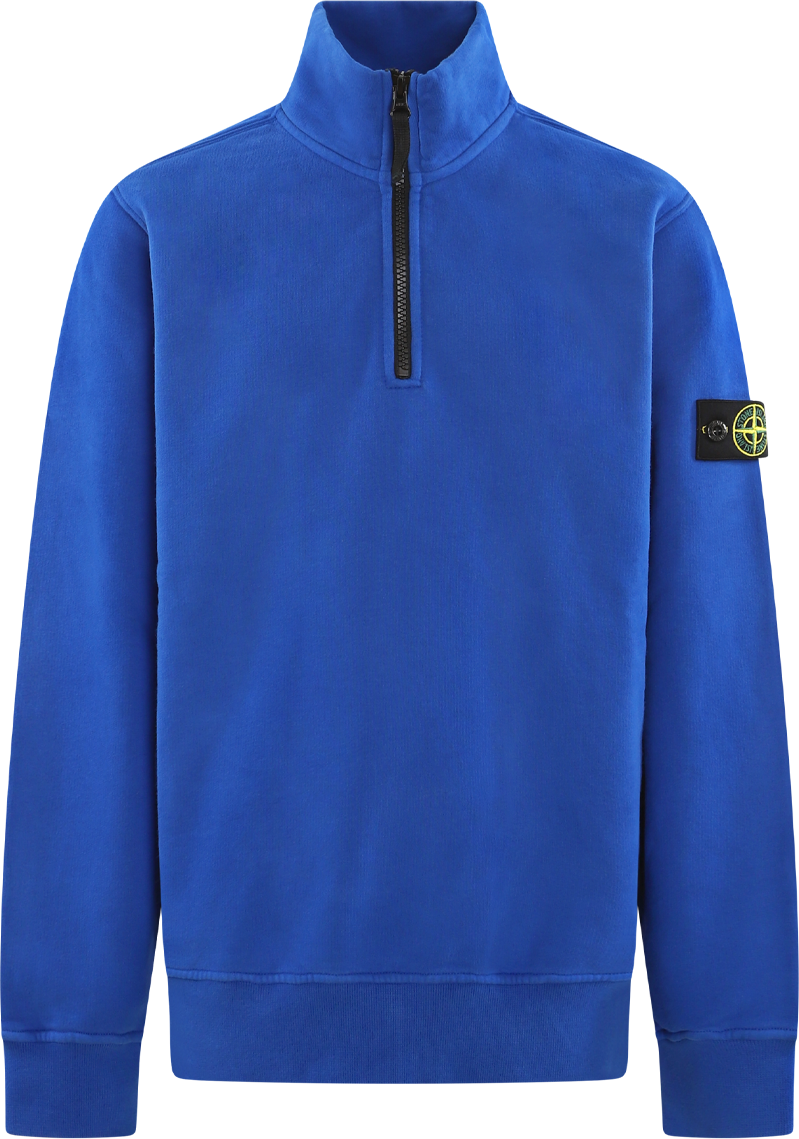 Stone Island Junior Kids Ls Polo Blauw