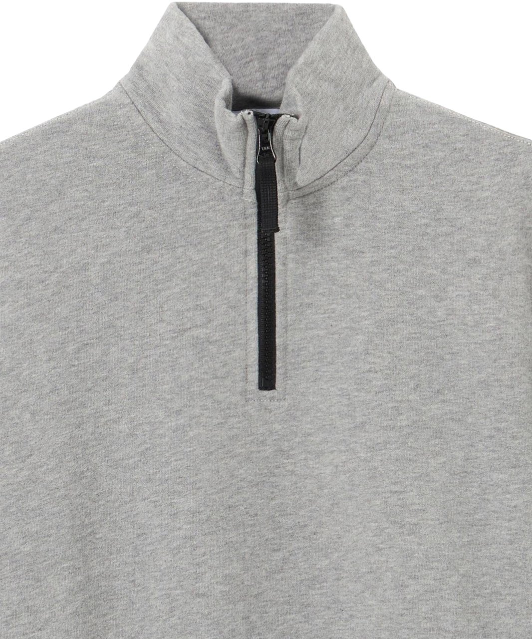 Stone Island Junior Kids Haf-Zip Sweater Grijs Grijs