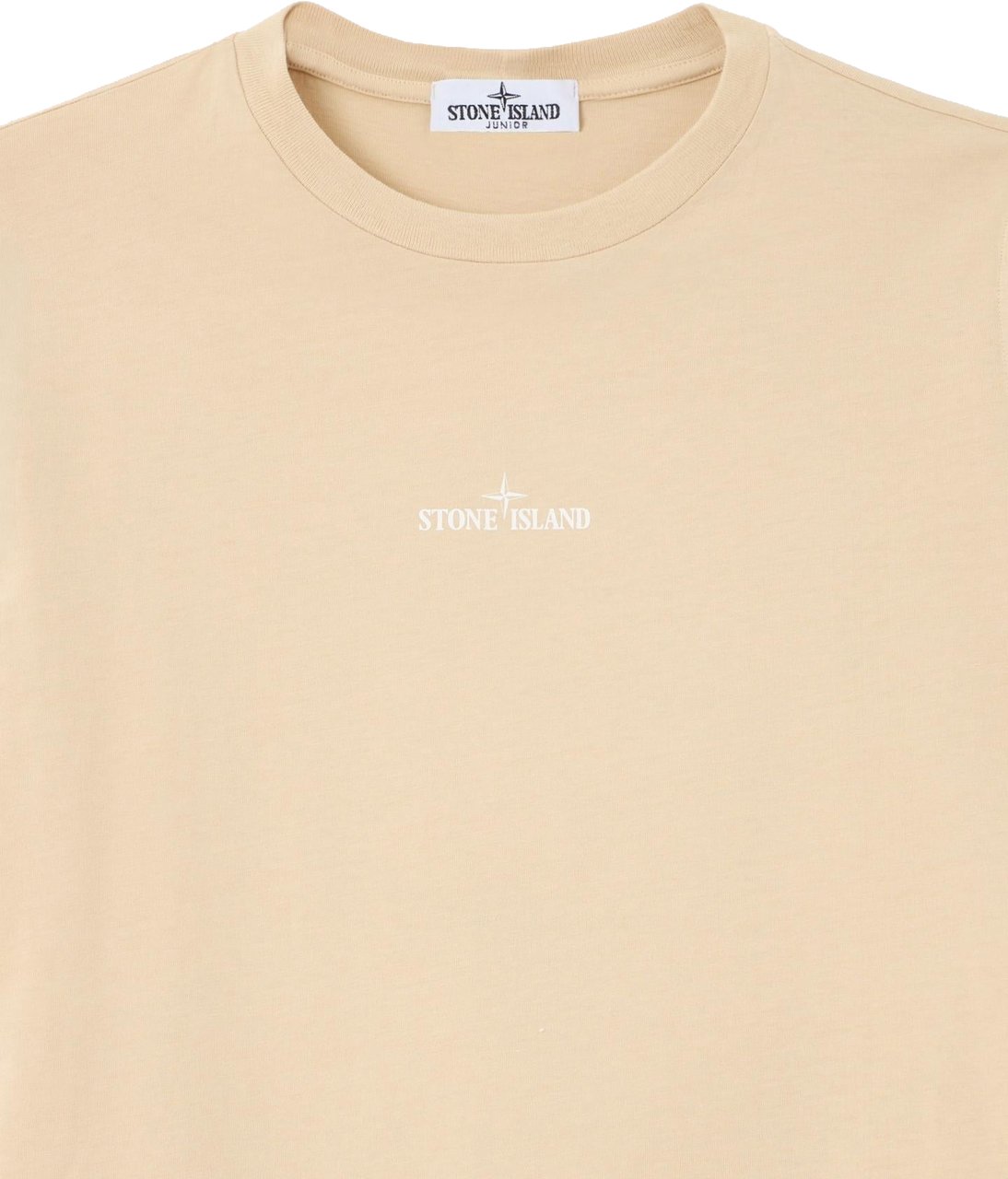 Stone Island Junior Kids Ss T-Shirt Beige