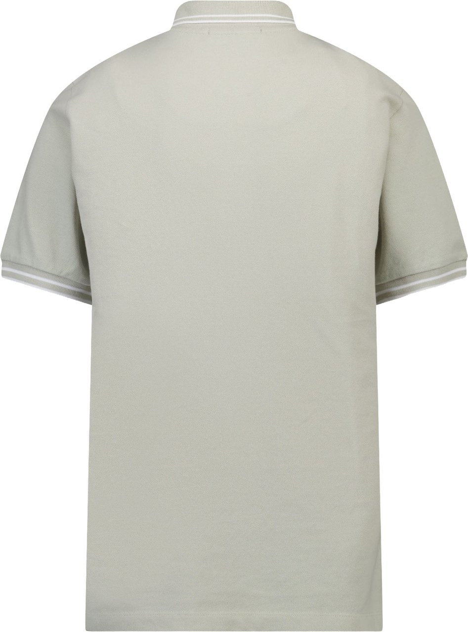 Stone Island Junior Stone Island Kinder Jongens Polo In Licht Grijs Grijs