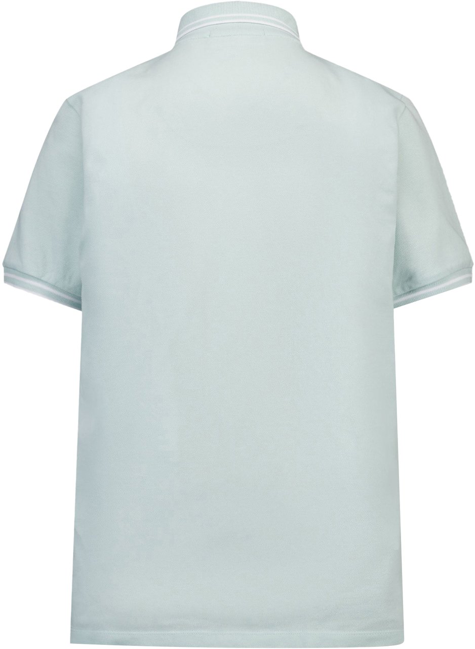 Stone Island Junior Stone Island Kinder Jongens Polo In Mint Groen