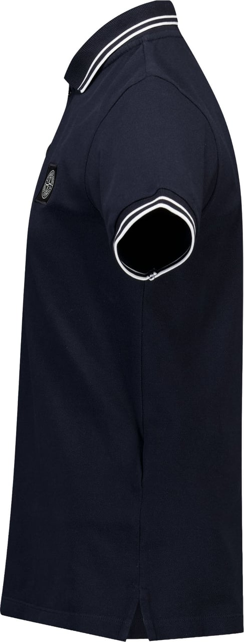 Stone Island Junior Stone Island Kinder Jongens Polo In Navy Blauw