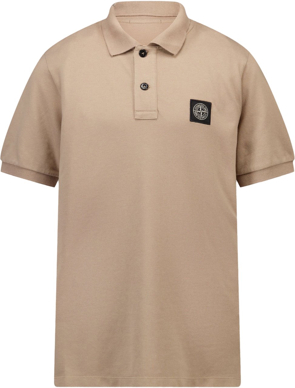 Stone Island Junior Stone Island Kinder Jongens Polo In Licht Grijs Grijs