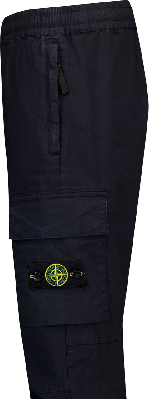 Stone Island Junior Stone Island Kinder Jongens Broek In Navy Blauw