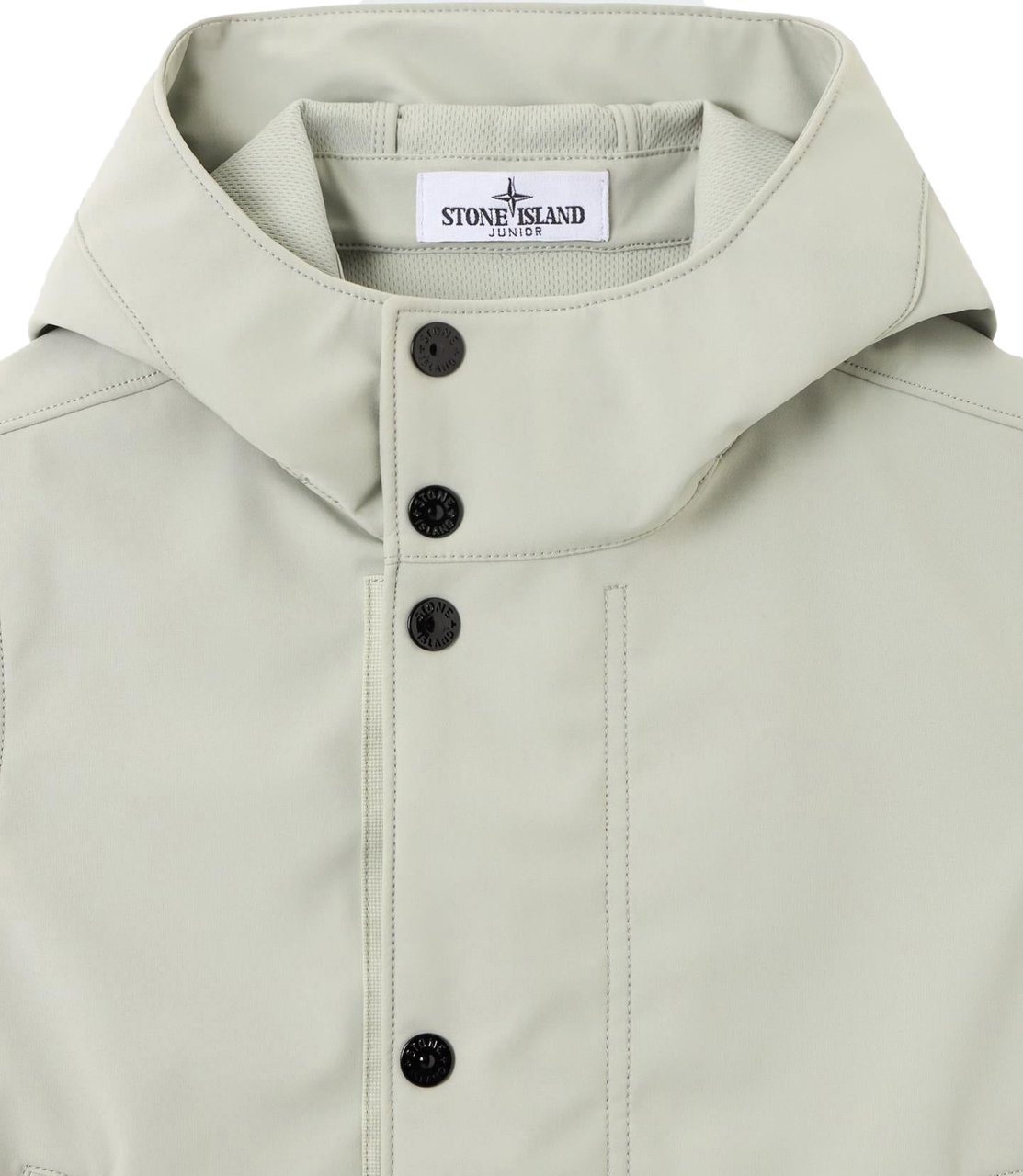 Stone Island Junior Kids Short Parka Groen
