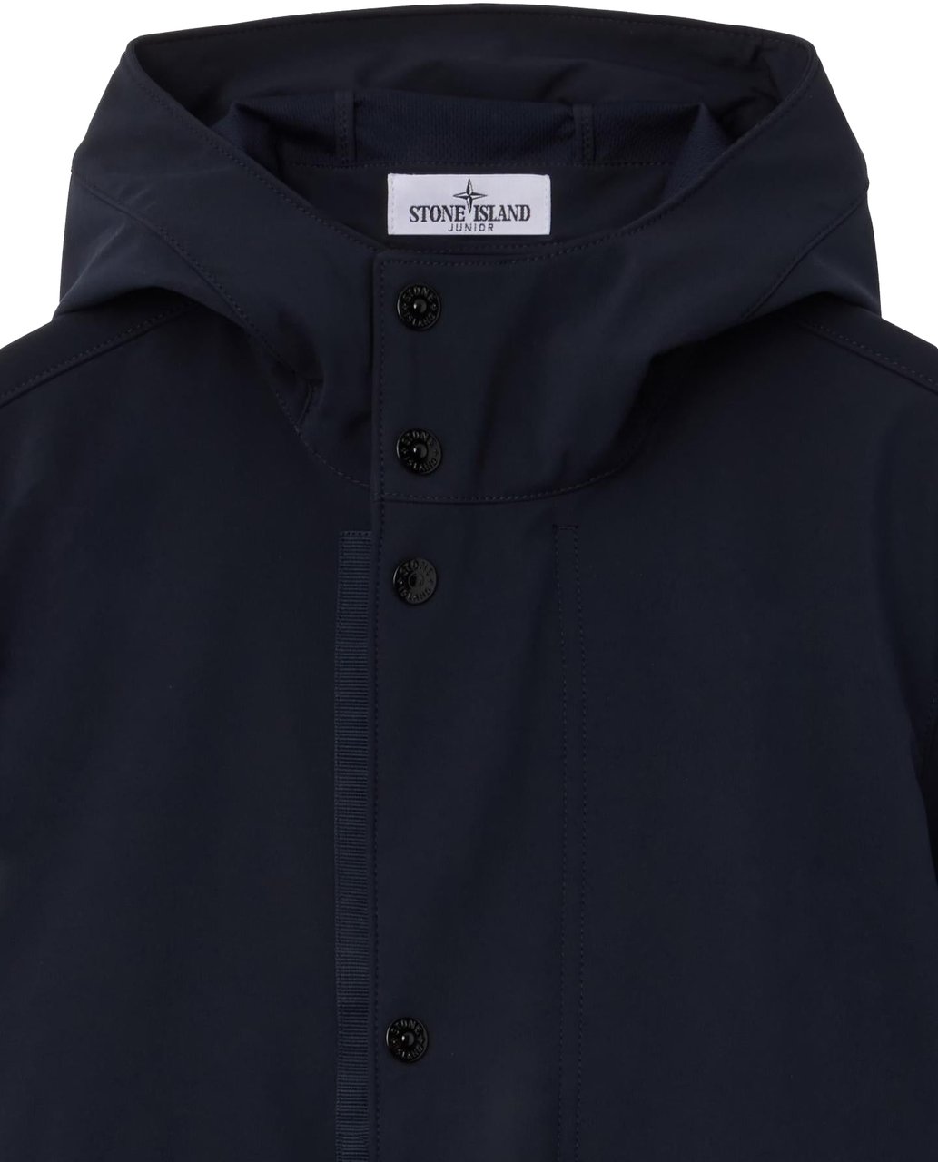 Stone Island Junior Kids Short Parka Blauw