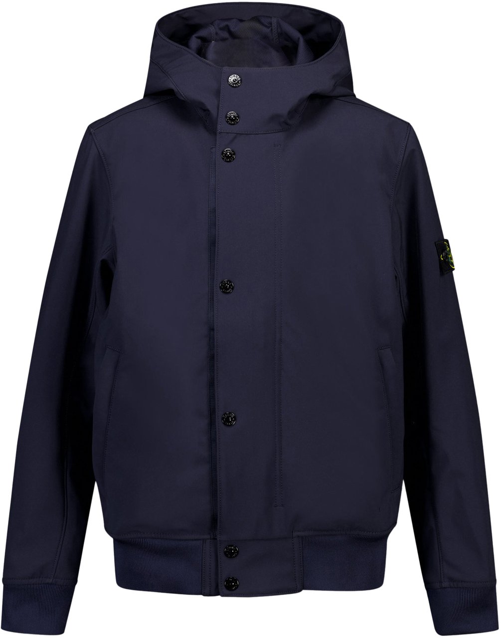 Stone Island Junior Stone Island Kinder Jongens Tussenjas In Navy Blauw