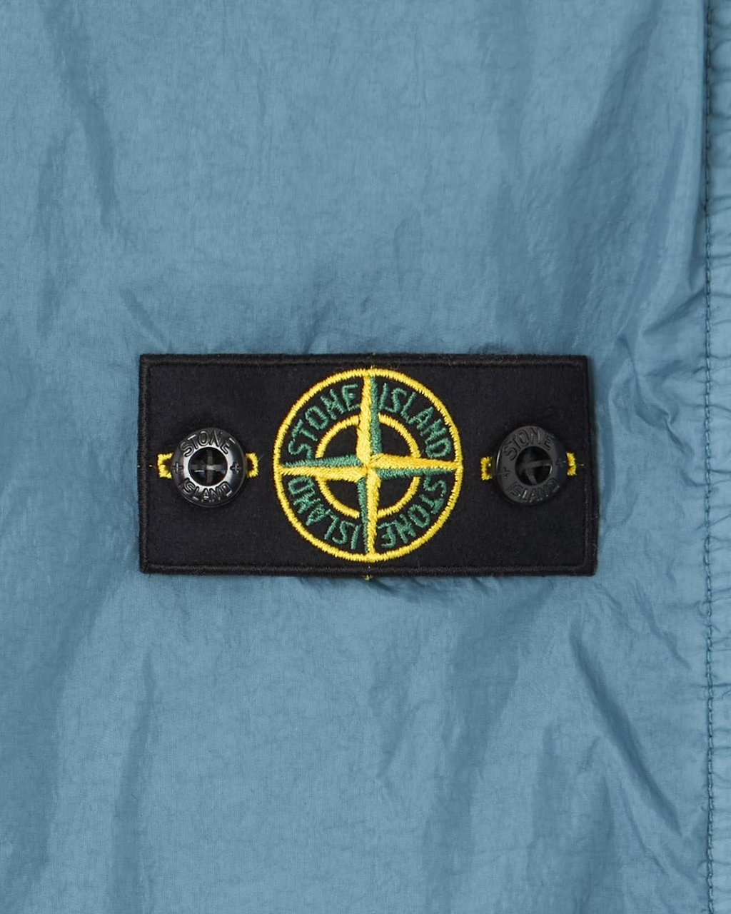 Stone Island Junior Stone Island Kids Short Parka Blauw