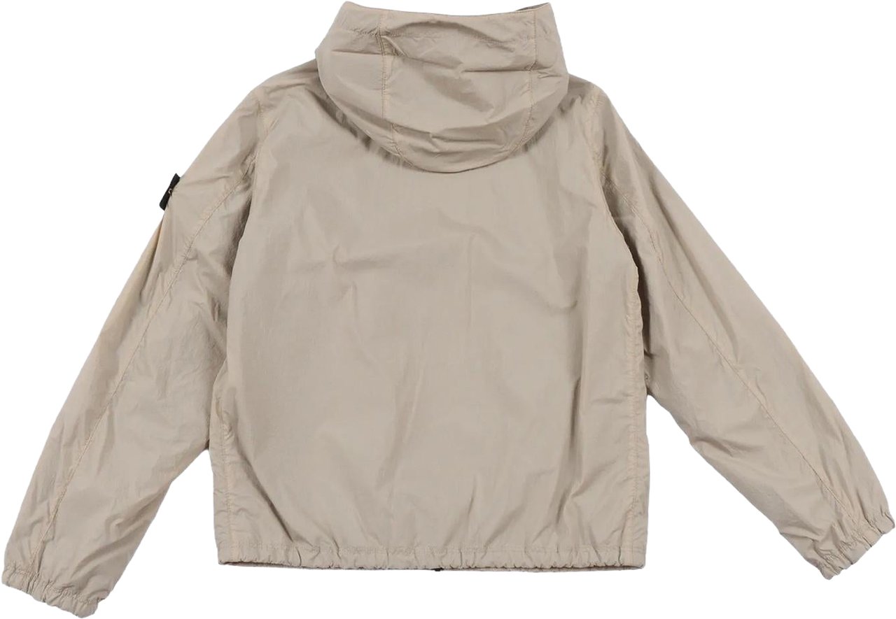 Stone Island Junior Stone Island Kids Short Parka Beige