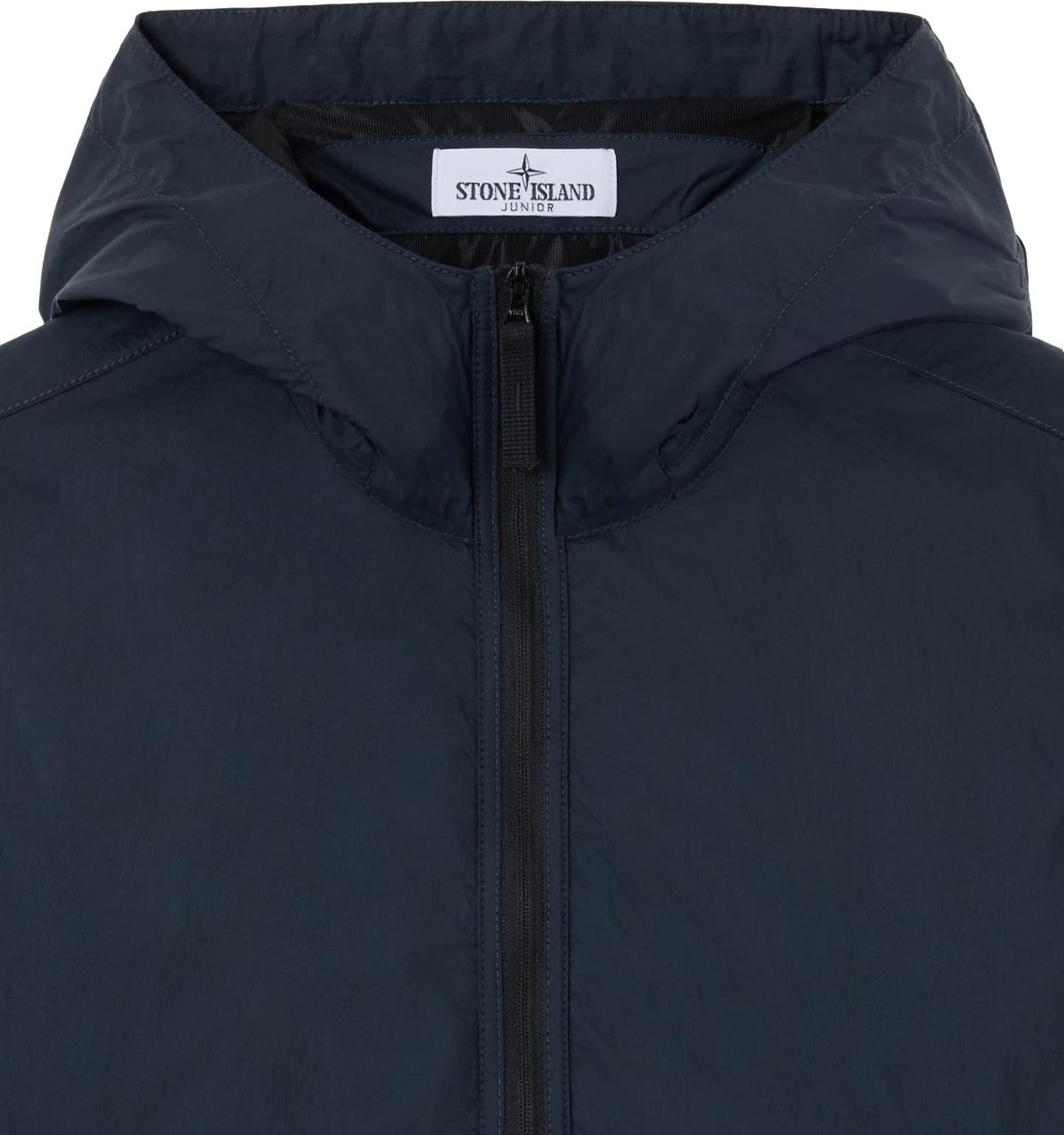 Stone Island Junior Stone Island Kids Short Parka Blauw
