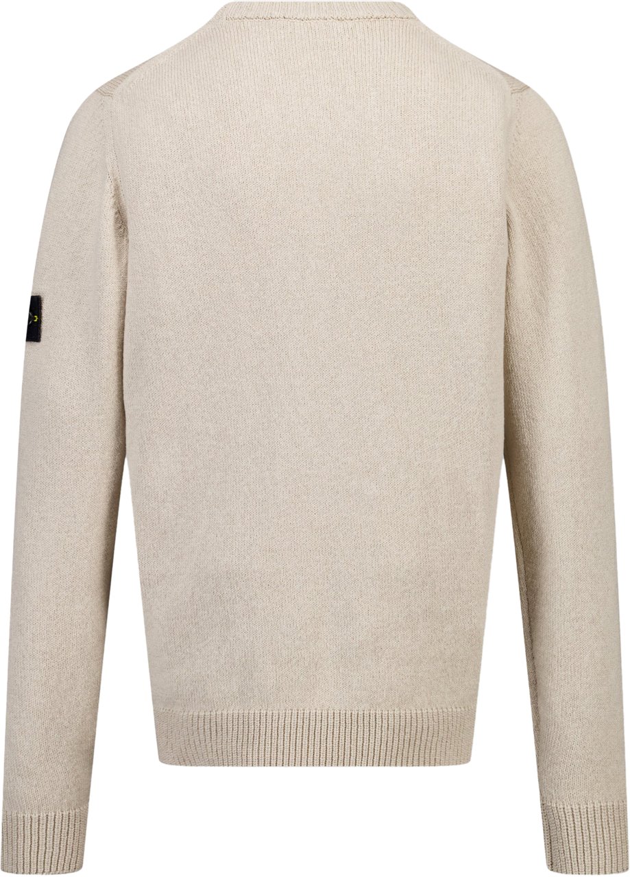 Stone Island Junior Stone Island Kinder Jongens Trui In Beige Beige