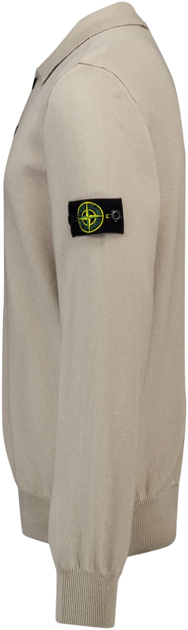 Stone Island Junior Stone Island Kinder Jongens Trui In Licht Grijs Grijs