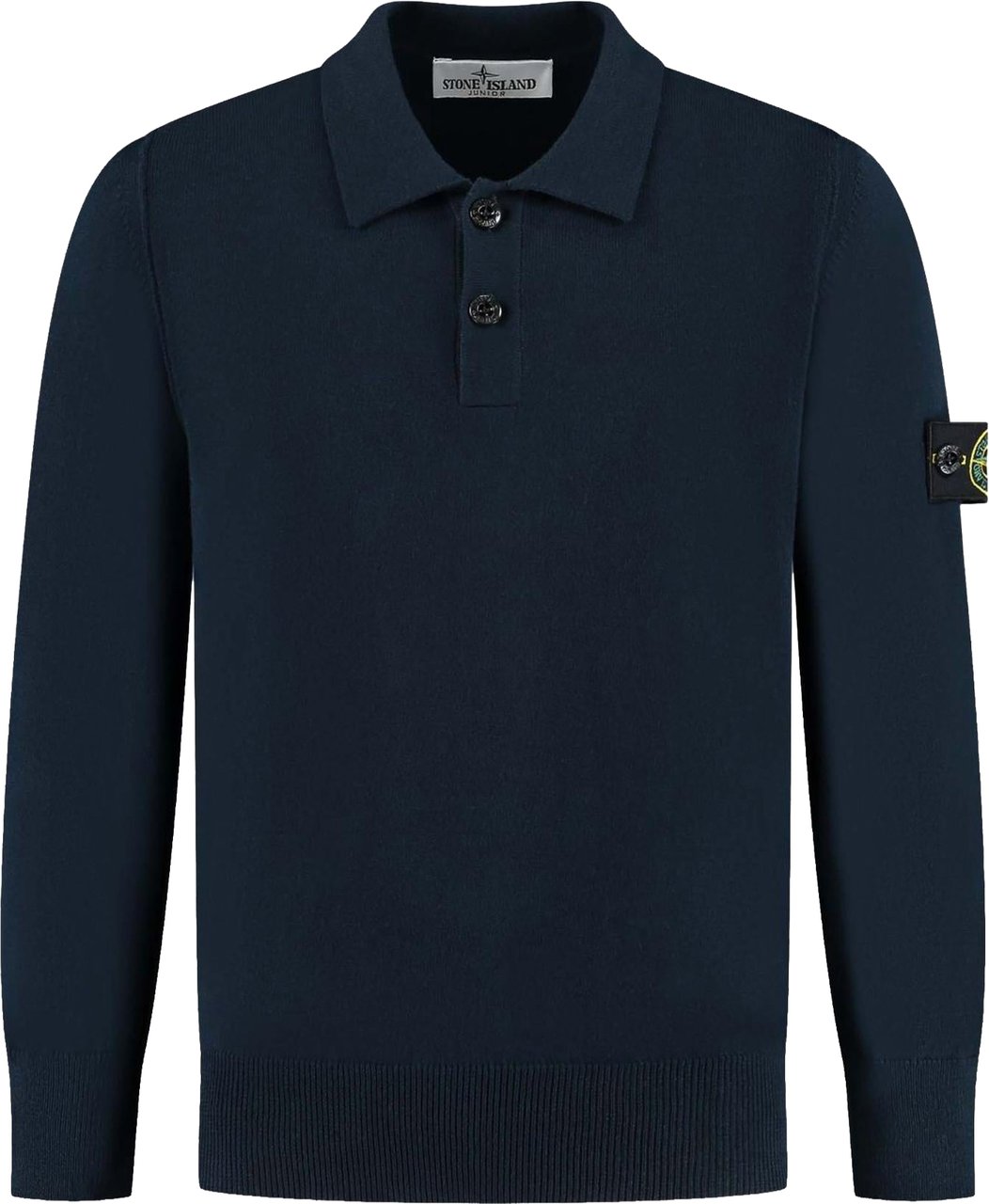 Stone Island Junior Kids Ls Polo Blauw