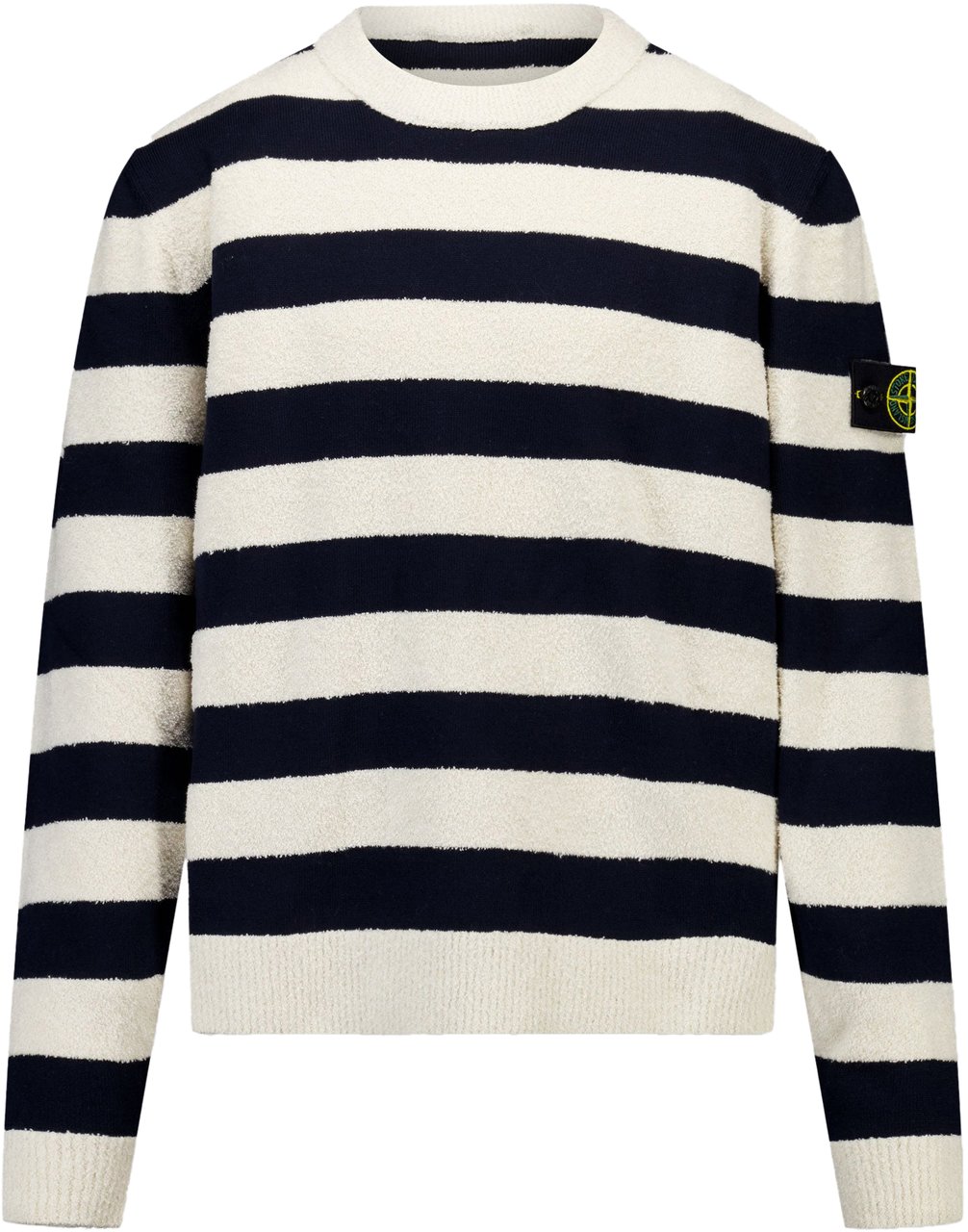 Stone Island Junior Stone Island Kinder Jongens Trui In Navy Blauw