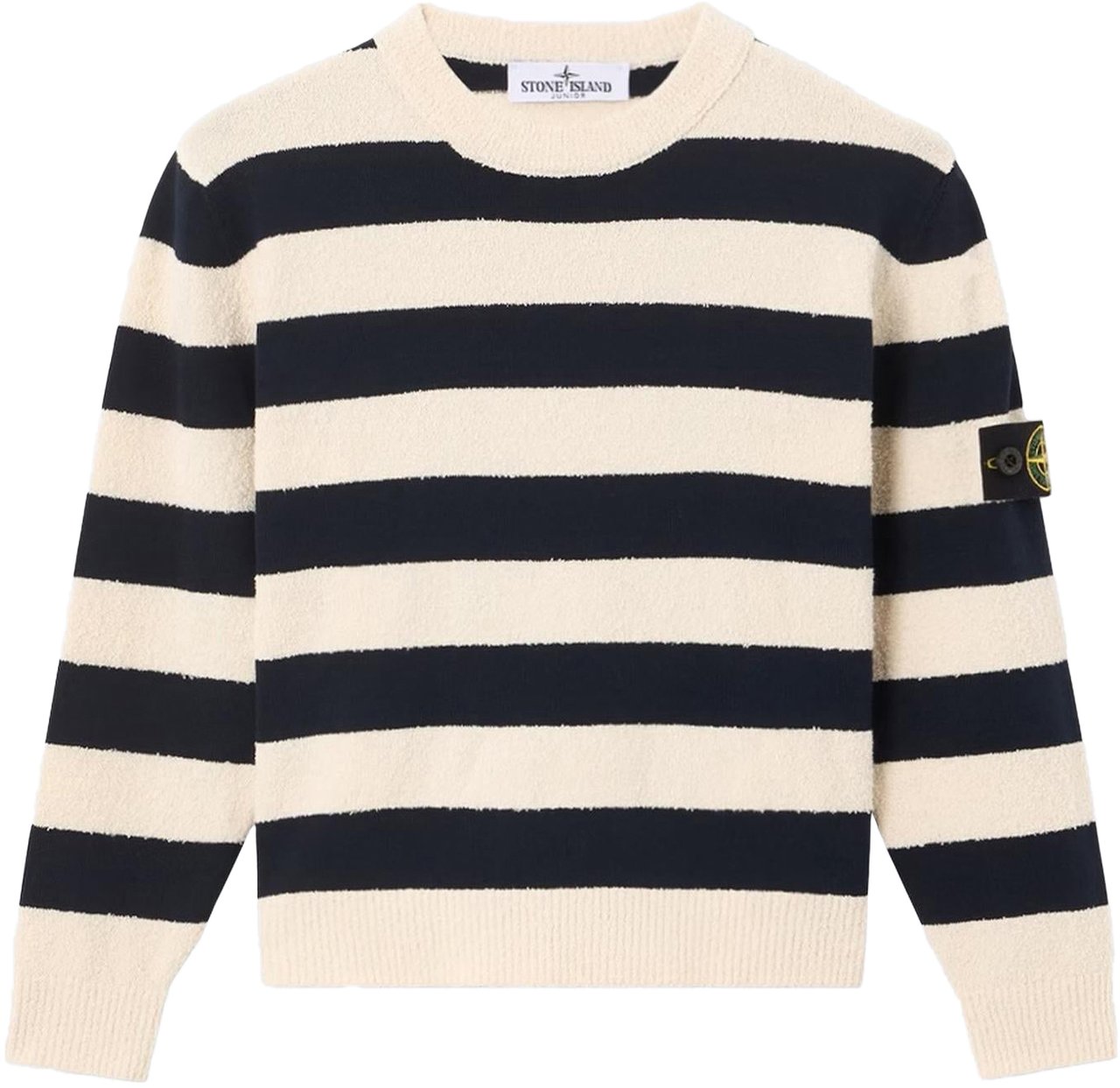 Stone Island Junior Kids Crew Neck Beige