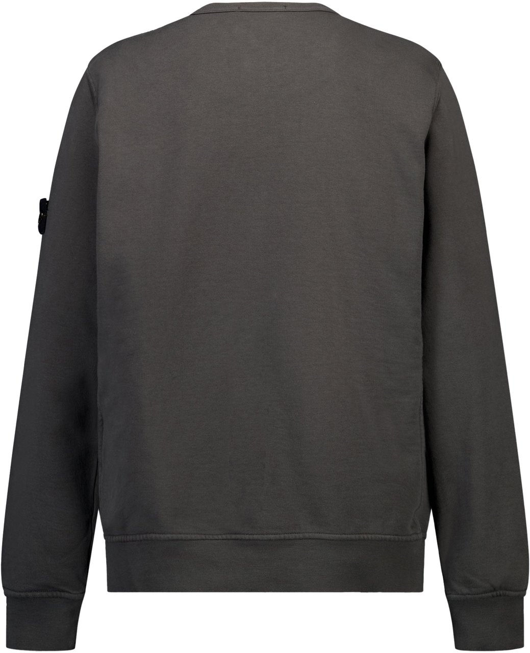 Stone Island Junior Stone Island Kinder Jongens Trui In Antraciet Zwart