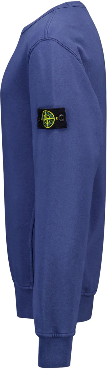 Stone Island Junior Stone Island Kinder Jongens Trui In Blauw Blauw