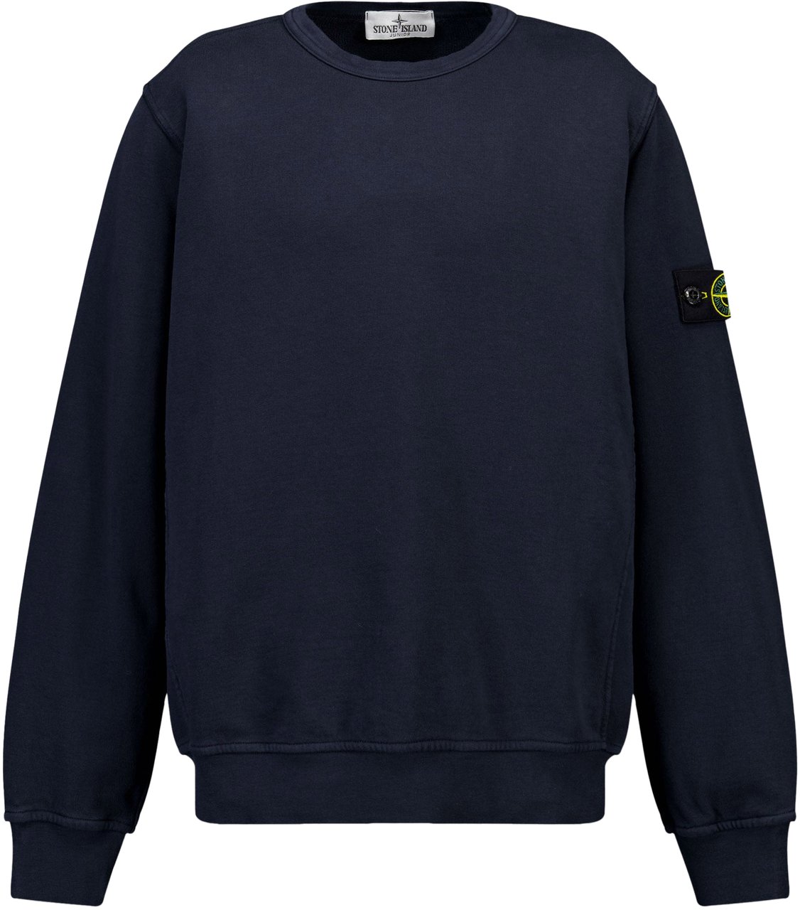 Stone Island Junior Stone Island Kinder Jongens Trui In Navy Blauw
