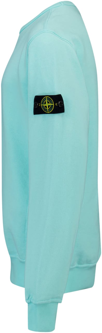 Stone Island Junior Stone Island Kinder Jongens Trui In Turquoise Blauw