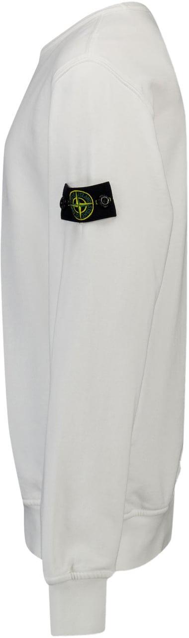 Stone Island Junior Stone Island Kinder Jongens Trui In Wit Wit