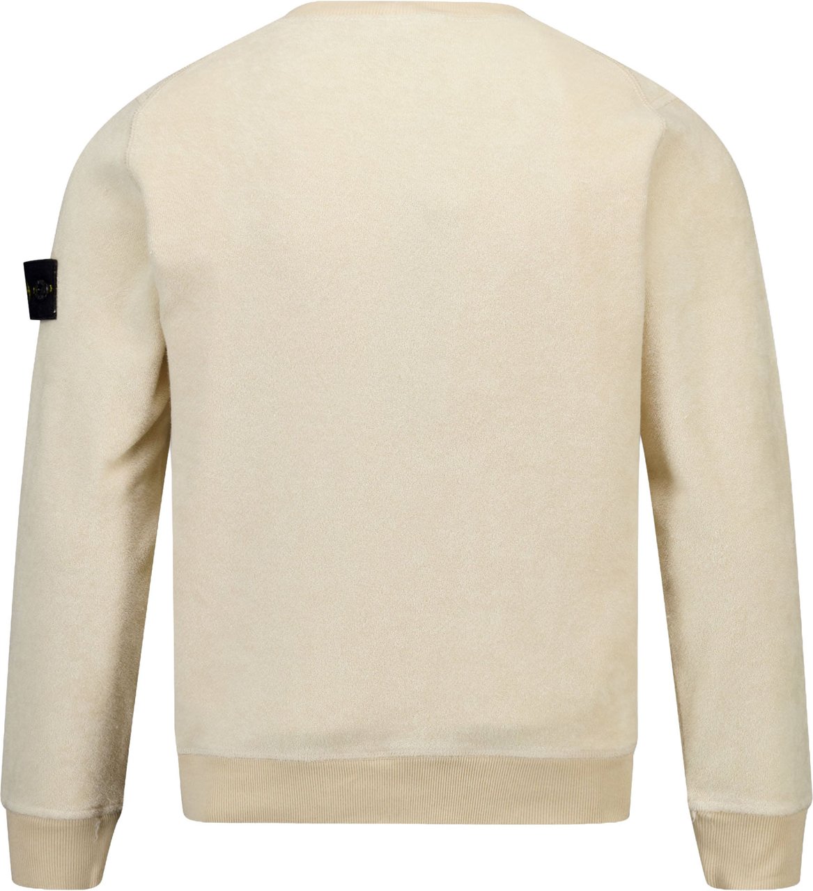 Stone Island Junior Stone Island Kinder Jongens Trui In Off White Wit