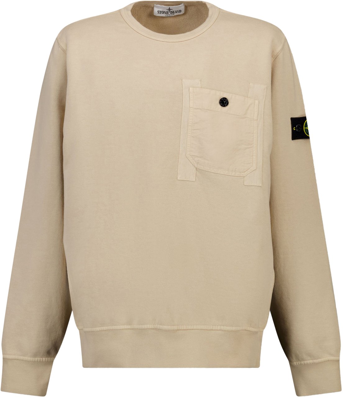 Stone Island Junior Stone Island Kinder Jongens Trui In Beige Beige