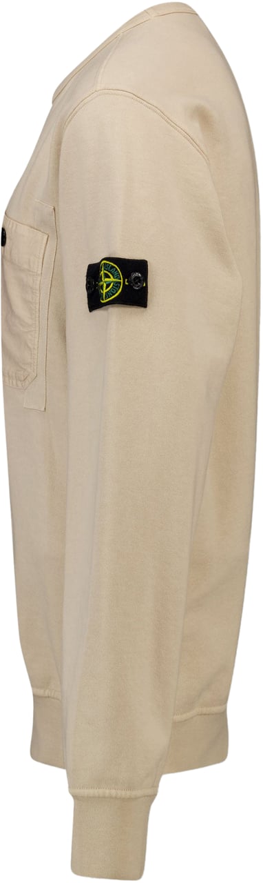 Stone Island Junior Stone Island Kinder Jongens Trui In Beige Beige