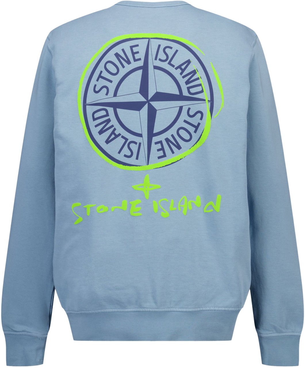 Stone Island Junior Stone Island Kinder Jongens Trui In Licht Blauw Blauw