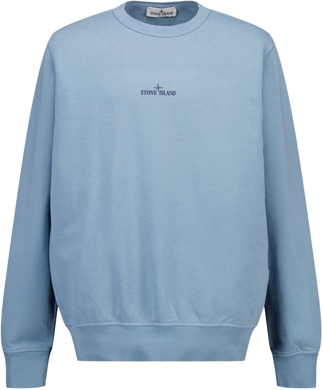 Stone Island Junior Stone Island Kinder Jongens Trui In Licht Blauw Blauw