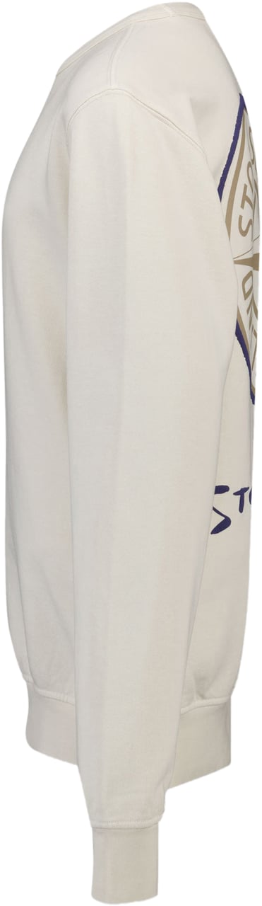 Stone Island Junior Stone Island Kinder Jongens Trui In Off White Wit