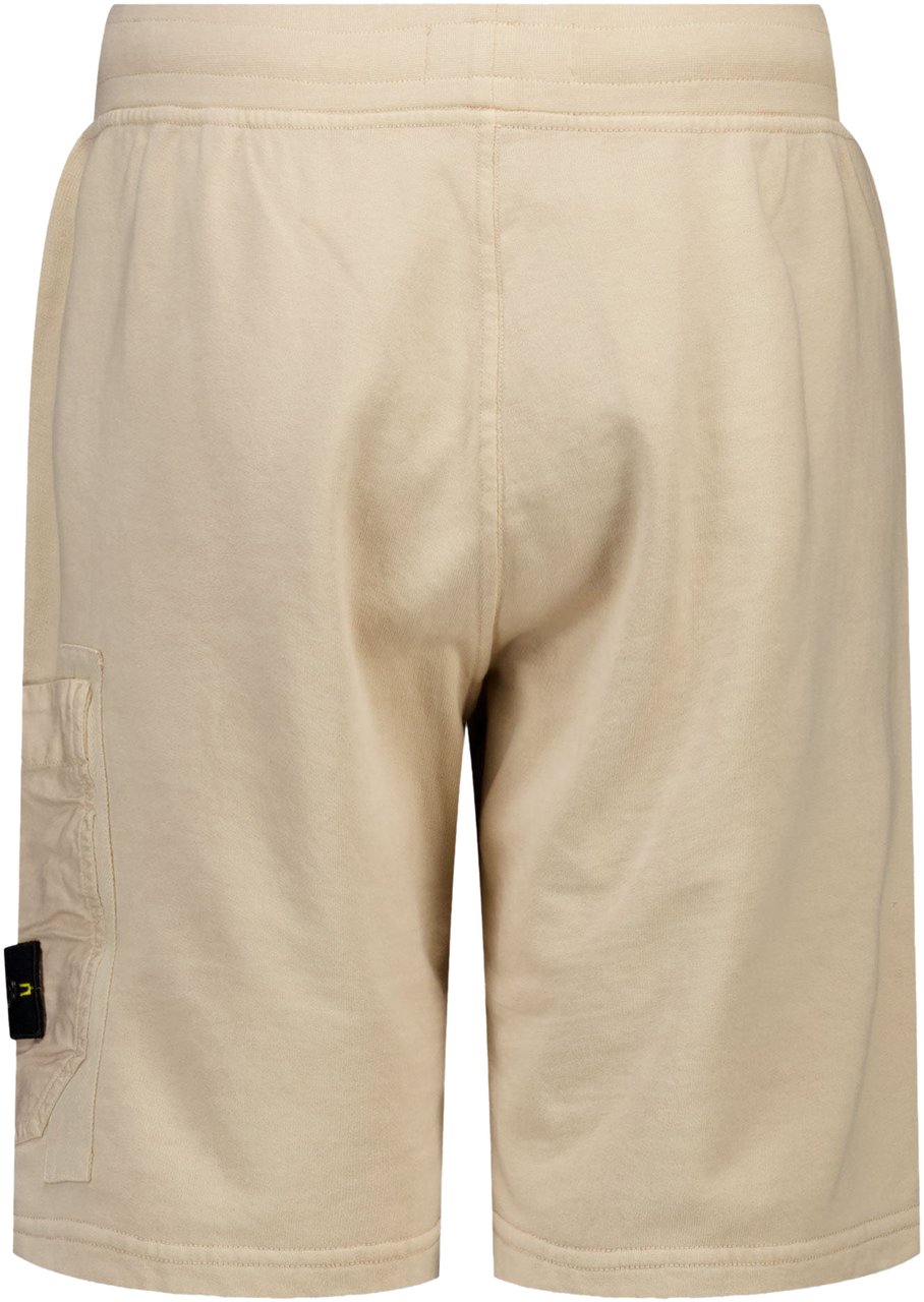 Stone Island Junior Stone Island Kinder Jongens Shorts In Beige Beige
