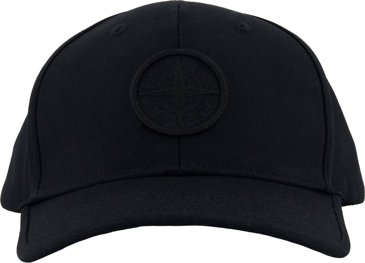 Stone Island Junior Stone Island Kinder Jongens Pet In Zwart Zwart