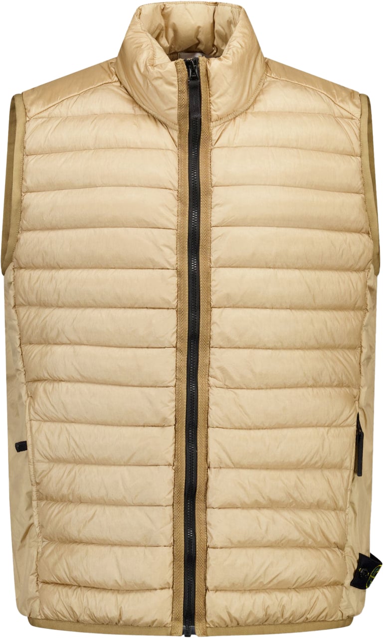 Stone Island Junior Stone Island Kinder Jongens Bodywarmer In Licht Grijs Grijs