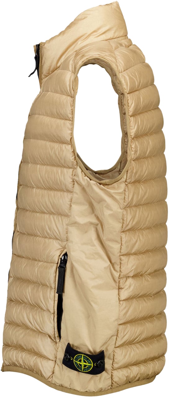 Stone Island Junior Stone Island Kinder Jongens Bodywarmer In Licht Grijs Grijs