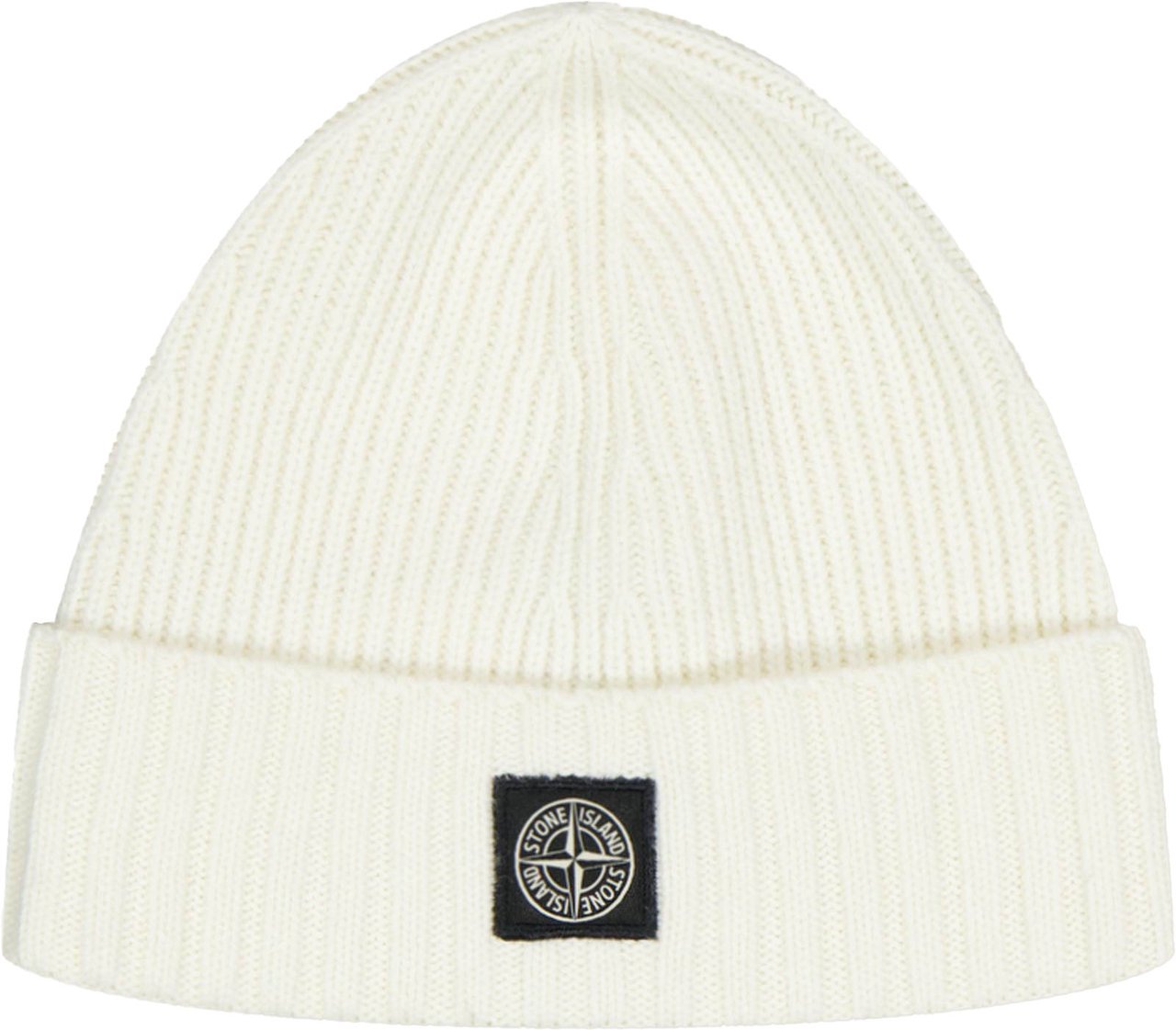Stone Island Junior Stone Island Kinder Jongens Muts In Off White Wit
