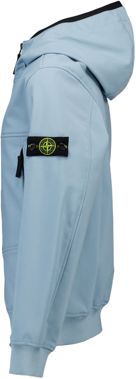 Stone Island Junior Stone Island Kinder Jongens Winterjas In Licht Blauw Blauw
