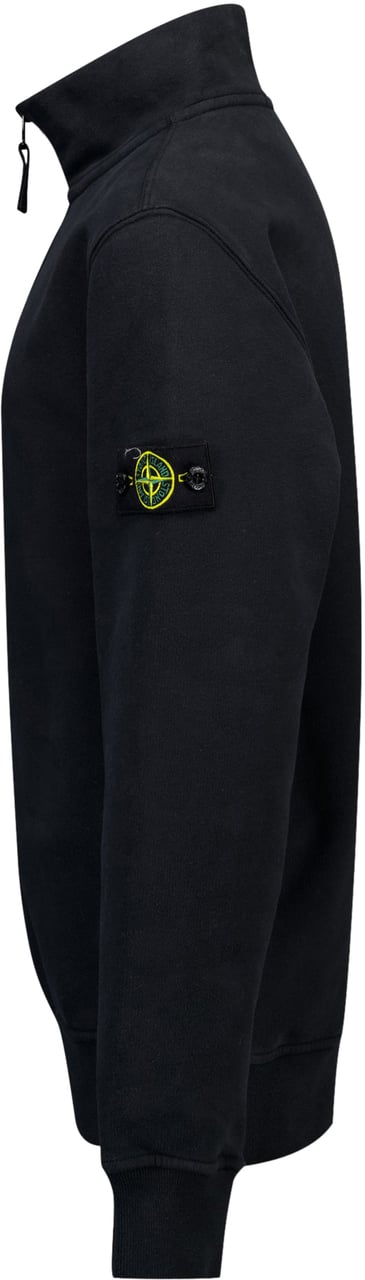 Stone Island Junior Stone Island Kinder Jongens Trui In Zwart Zwart