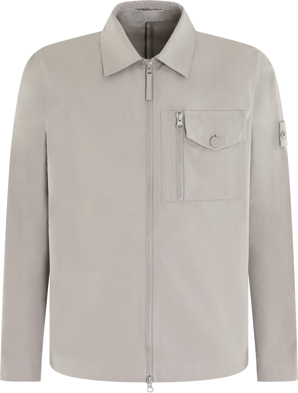Stone Island Heren Ghost Shirt Jacket Grijs Grijs