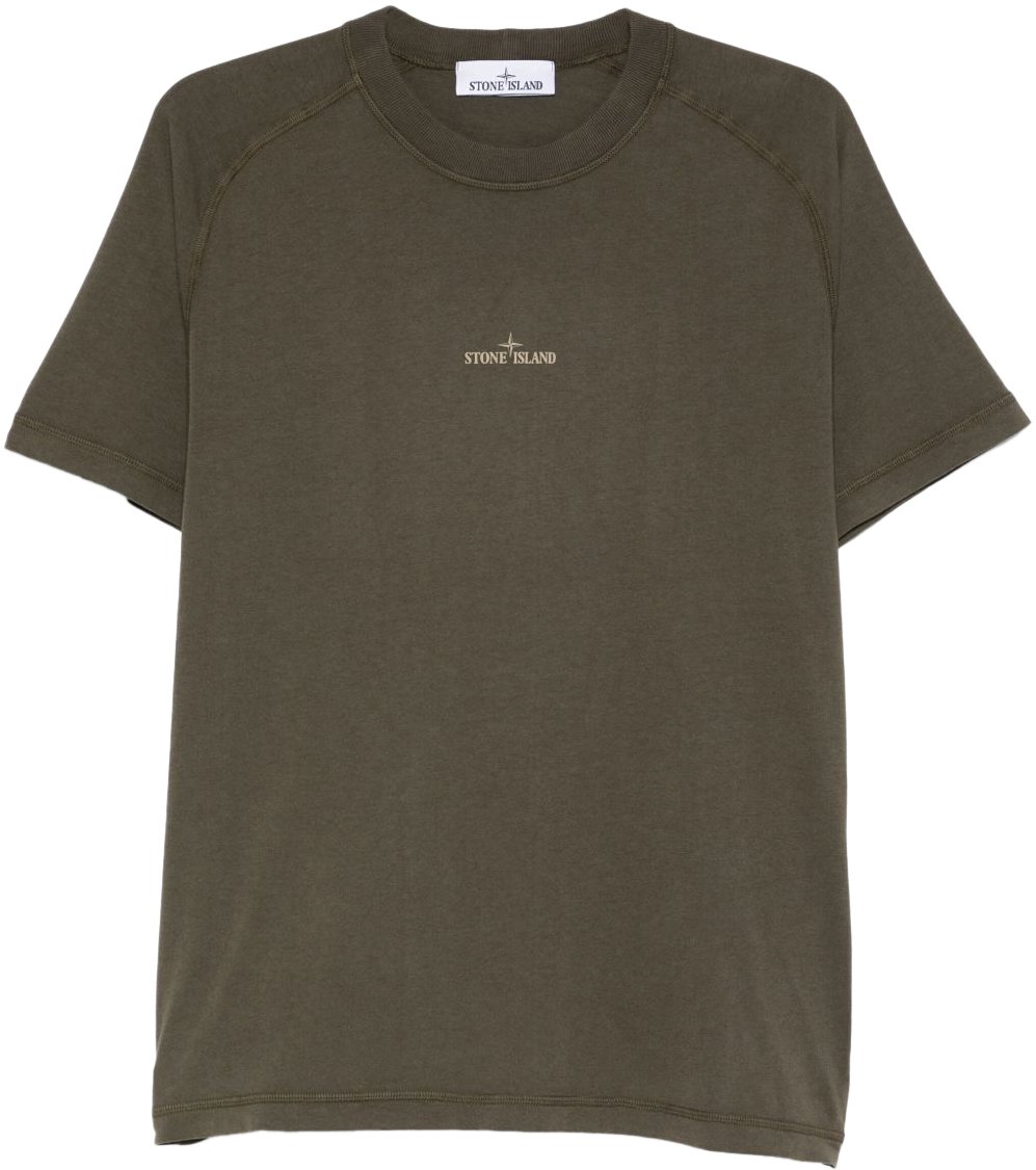 Stone Island T-Shirts And Polos Green Groen
